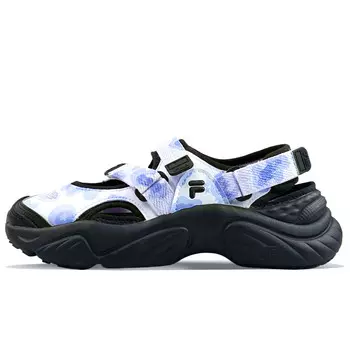 Пляжные сандалии Conch женские черные/фиолетовые Fila Fusion