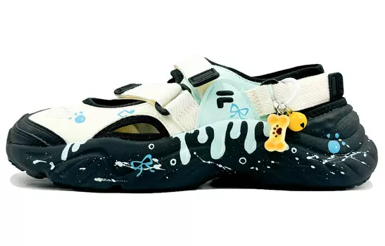 Пляжные сандалии Conch женские черный Fila Fusion