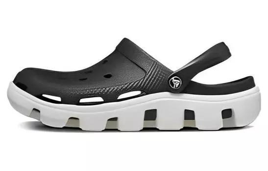Сандалии Crocs Duet Beach Sandals Black White
