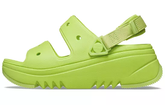 Шлепанцы и сланцы Crocs Classic Hiker Xscape Sandal 'Limeade' Women's