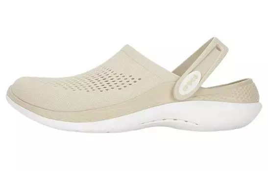 Пляжные сандалии Crocs унисекс, Off-white