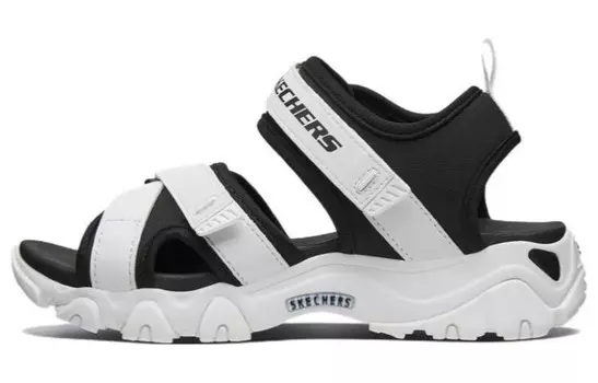 Пляжные сандалии D"LITES 2.0 женские черные/белые Skechers