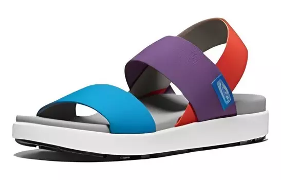 Пляжные сандалии Elle Backstrap женские Charm Фиолетовый/красный Clay/синий фьорд Keen