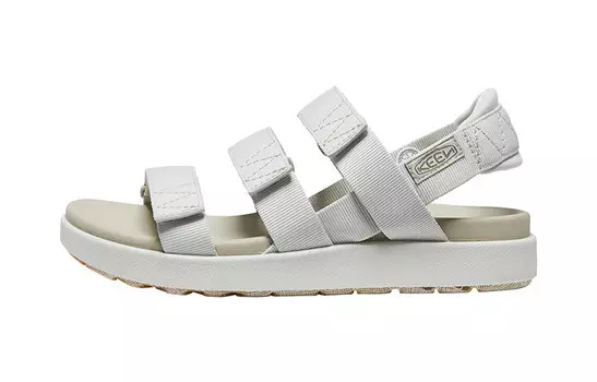 Пляжные сандалии Elle Backstrap женские серебристо-березовые/серо-коричневые Keen