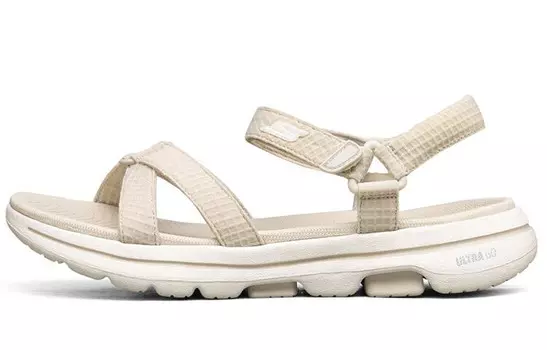 Пляжные сандалии Go Walk 5 женские натуральные Skechers