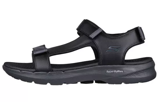 Пляжные сандалии Go Walk 6 мужские черные Skechers