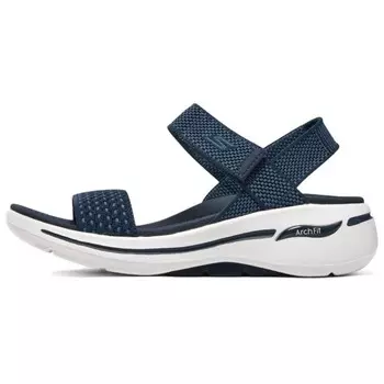 Пляжные сандалии Go Walk Arch Fit женские темно-синие Skechers