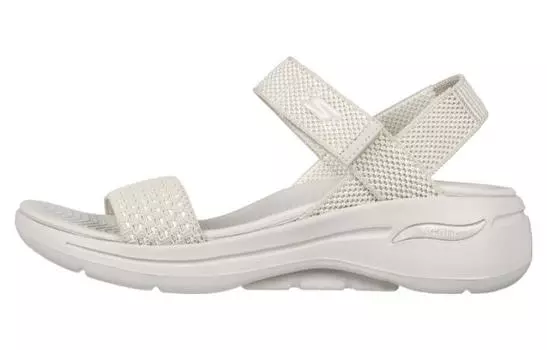 Пляжные сандалии Go Walk Arch Fit женские бежевые Skechers