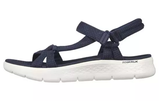 Пляжные сандалии Go Walk Flex женские темно-синие Skechers