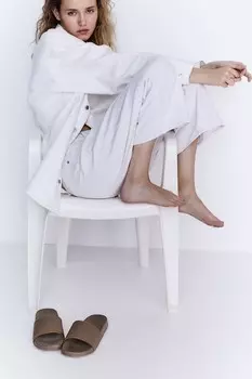 Пляжные сандалии H&M, бежевый