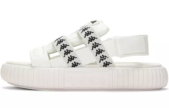 Пляжные сандалии Kappa унисекс, White/Black - 012