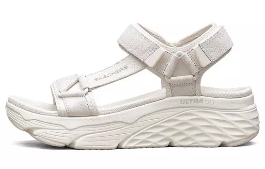 Пляжные сандалии Max Cushioning женские белые Skechers