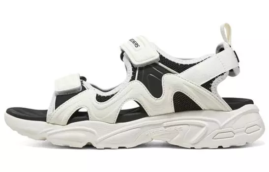 Пляжные сандалии мужские белые/черные Skechers