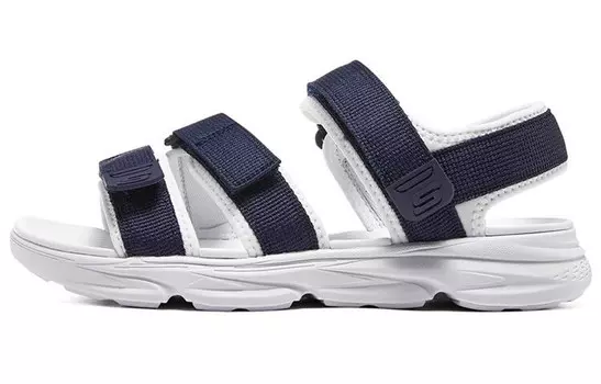 Пляжные сандалии мужские белые Skechers