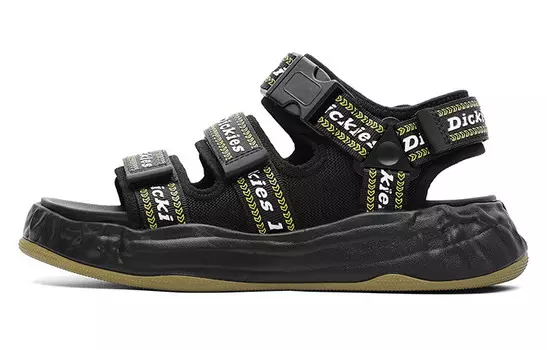 Пляжные сандалии мужские черные Dickies