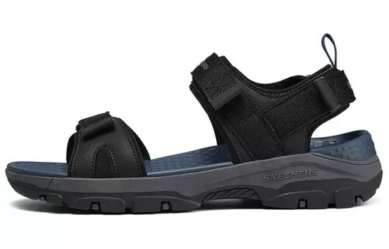 Пляжные сандалии мужские черные Skechers