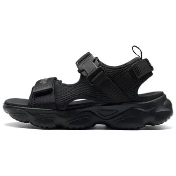 Пляжные сандалии мужские черные Xtep