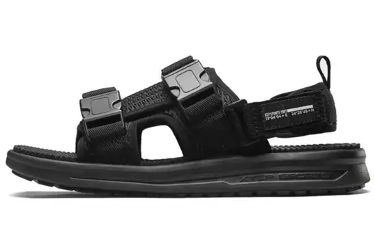 Пляжные сандалии мужские черные Xtep