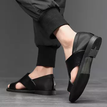 Пляжные сандалии мужские черный Bindu