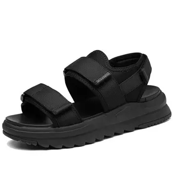 Пляжные сандалии мужские черный Devanro