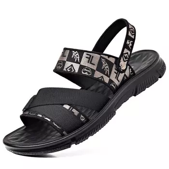 Пляжные сандалии мужские черный Dignitaries