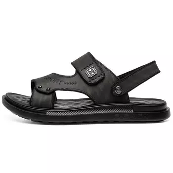 Пляжные сандалии мужские черный Fapai