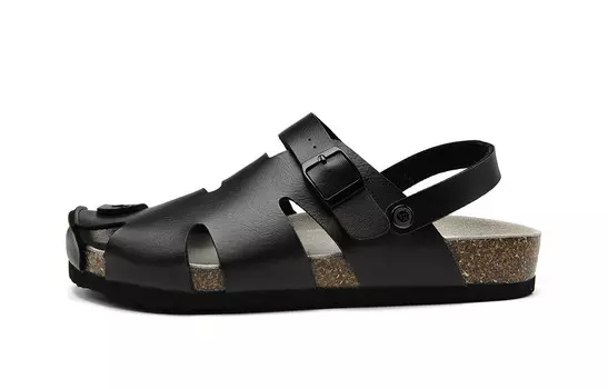 Пляжные сандалии мужские черный Hla