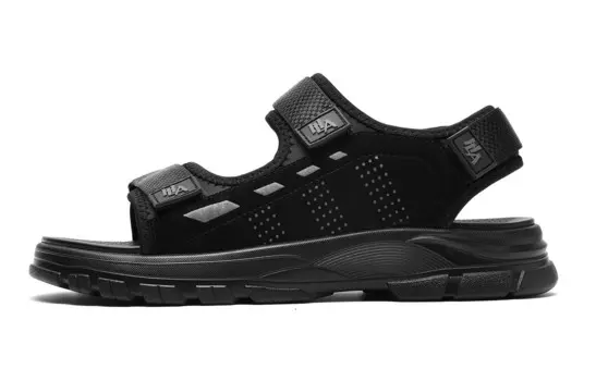 Пляжные сандалии мужские черный Hla