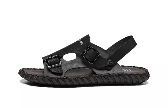 Пляжные сандалии мужские черный Hla