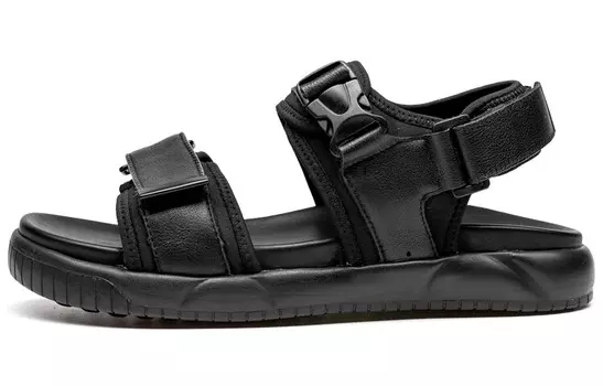 Пляжные сандалии мужские черный Leaveland