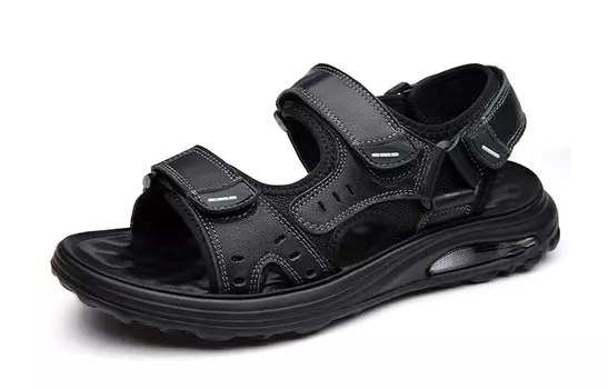 Пляжные сандалии мужские черный Liangguan