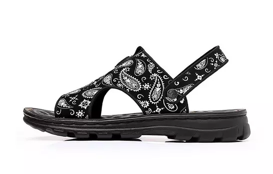 Пляжные сандалии мужские черный Liangguan