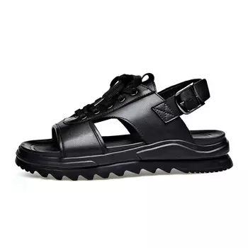 Пляжные сандалии мужские черный Luomaike