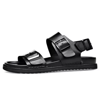 Пляжные сандалии мужские черный Luomaike