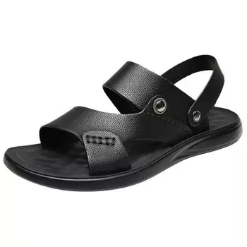 Пляжные сандалии мужские черный Mulinsen