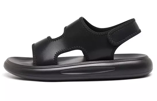 Пляжные сандалии мужские черный Oulisasi