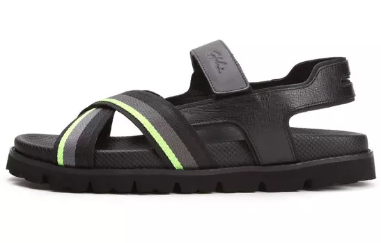 Пляжные сандалии мужские черный Satchi