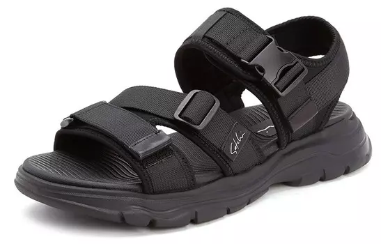 Пляжные сандалии мужские черный Satchi