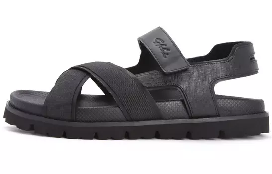 Пляжные сандалии мужские черный Satchi