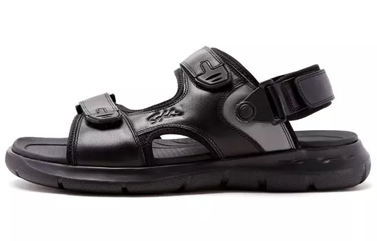 Пляжные сандалии мужские черный Satchi