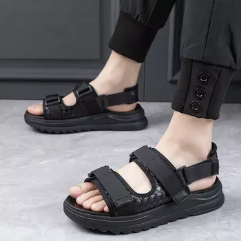 Пляжные сандалии мужские черный Shupate