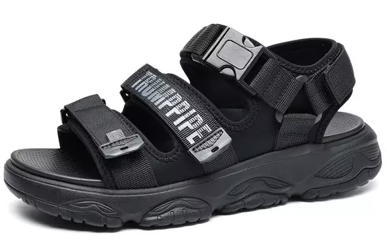 Пляжные сандалии мужские черный Trumppipe