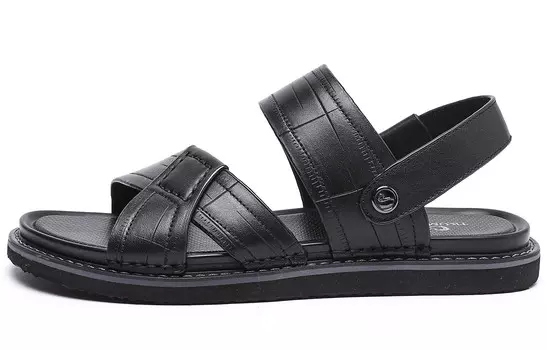 Пляжные сандалии мужские черный Trumppipe