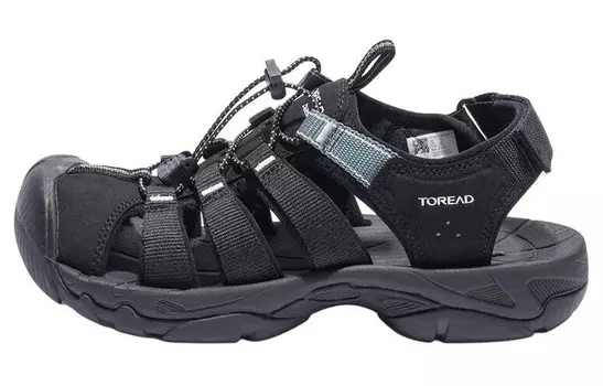 Пляжные сандалии мужские черный/зеленый Toread