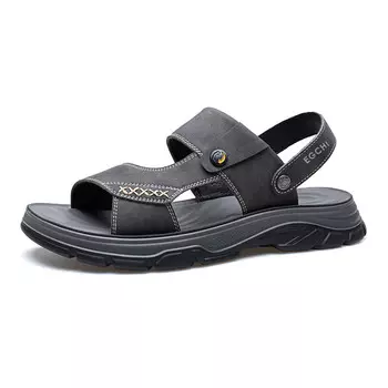 Пляжные сандалии мужские Egchi, коричневый