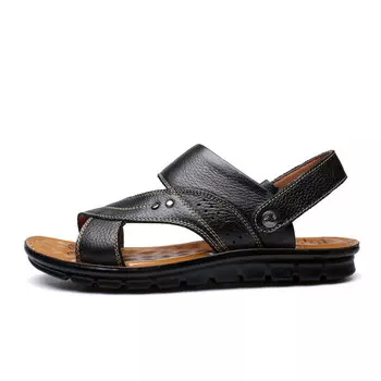 Пляжные сандалии мужские Egchi, коричневый