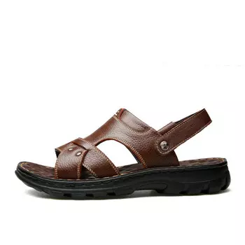 Пляжные сандалии мужские Egchi, коричневый