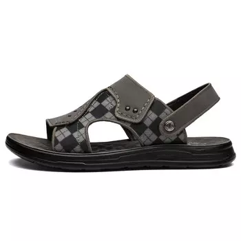 Пляжные сандалии мужские Fapai, черный/коричневый