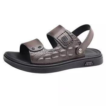 Пляжные сандалии мужские хаки Cachiotti