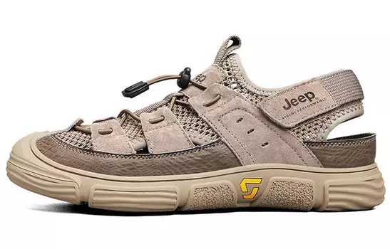 Пляжные сандалии мужские хаки Jeep